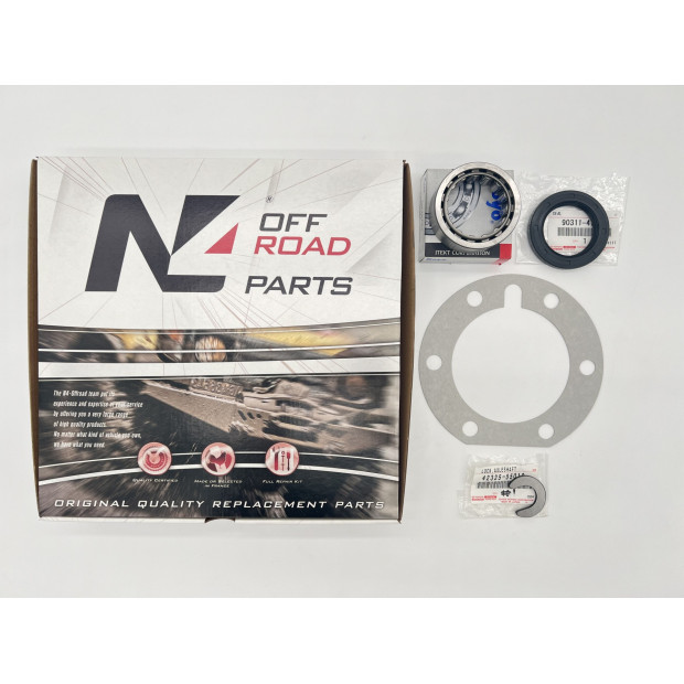 Kit roulement de roue arrière Land Cruiser montage semi-flottant N4-OFFROAD 