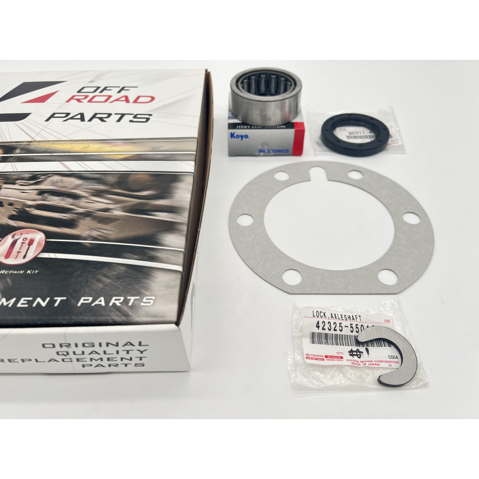 Kit roulement de roue arrière Land Cruiser montage semi-flottant N4-OFFROAD 