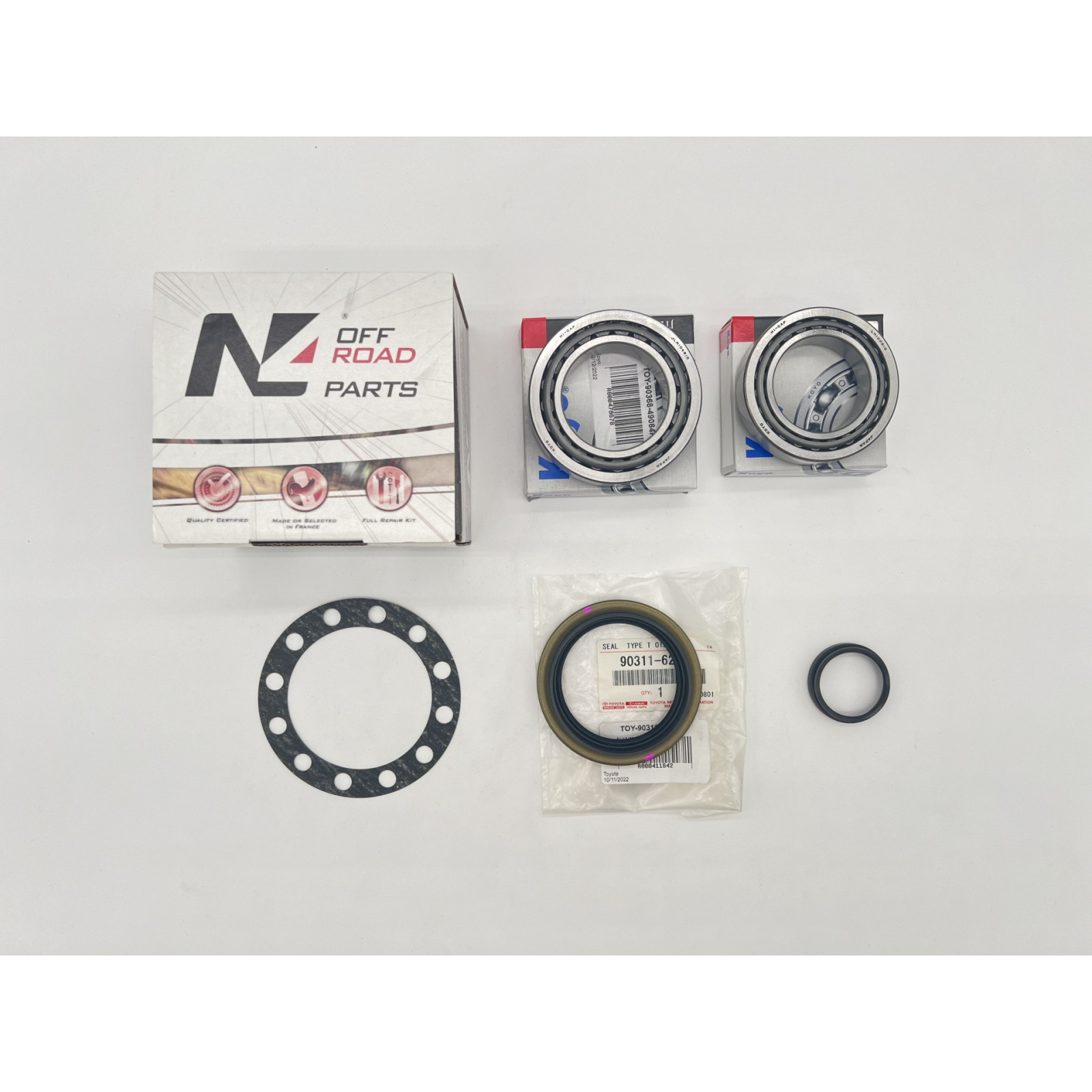 Kit roulement de roue arrière Land Cruiser HDJ80 HZJ7 avec freins à disques N4-OFFROAD 