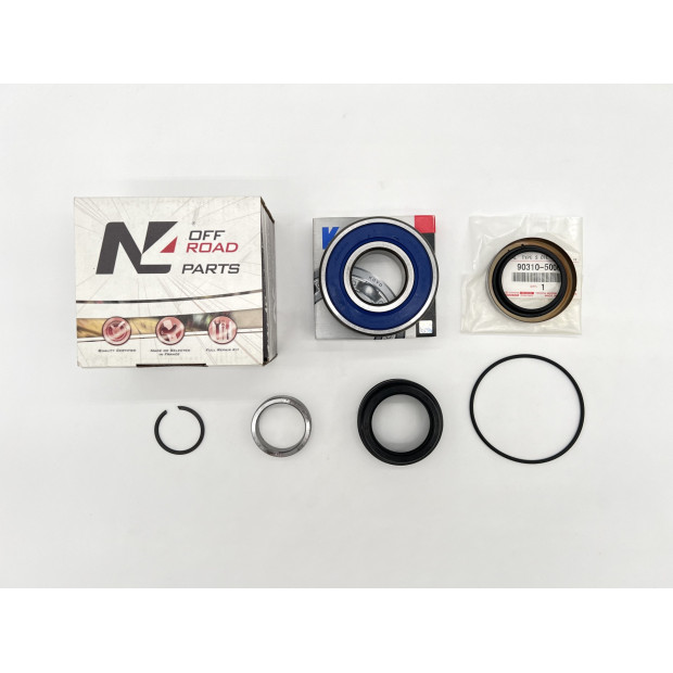 Kit roulement de roue arrière Land Cruiser LJ7 KZJ7 Hilux IFS avant 05-1998 avec tambours N4-OFFROAD 