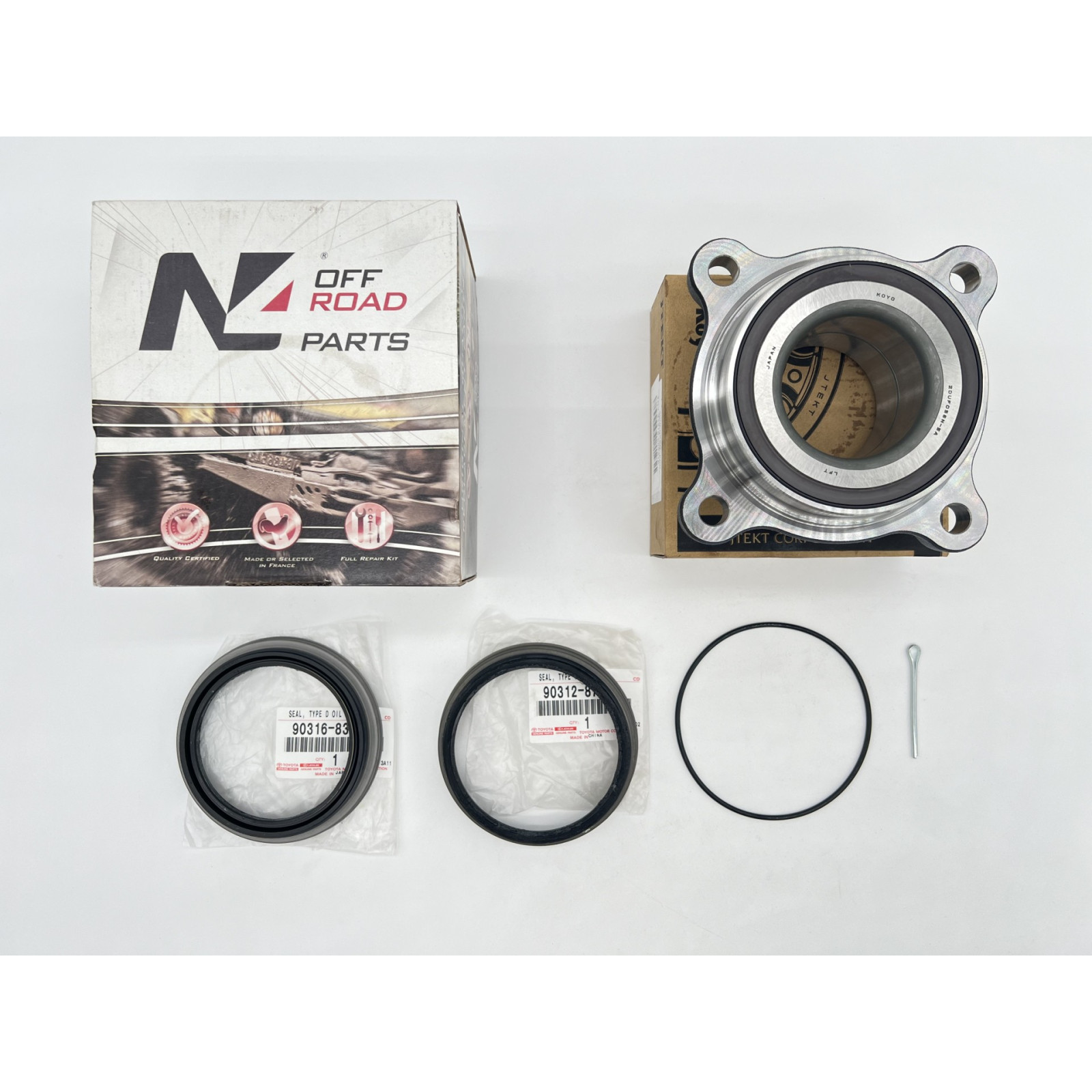 Kit roulement de roue avant série VDJ200 N4-OFFROAD 