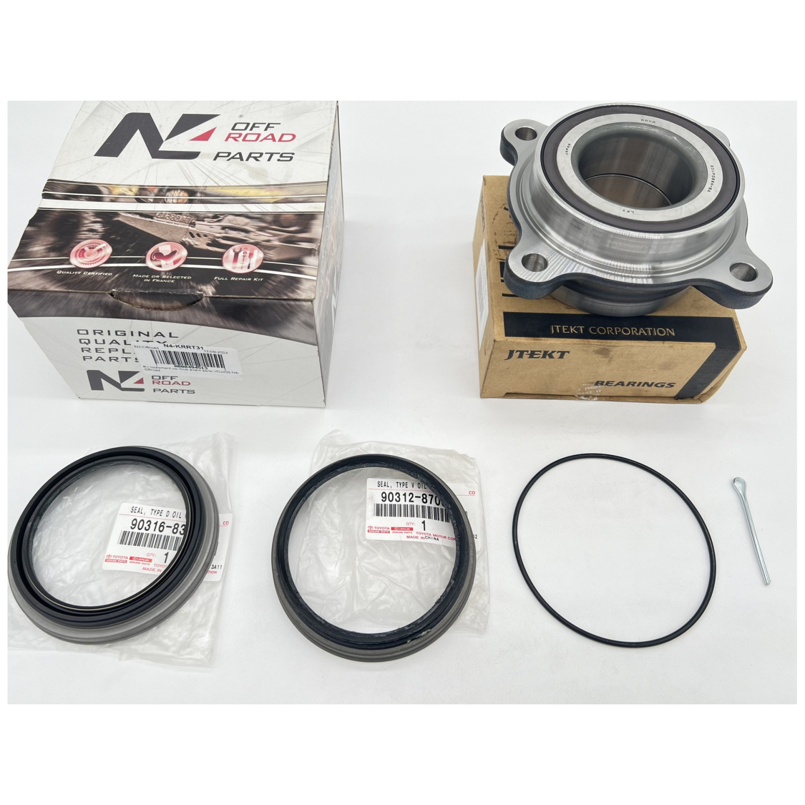 Kit roulement de roue avant série VDJ200 N4-OFFROAD 