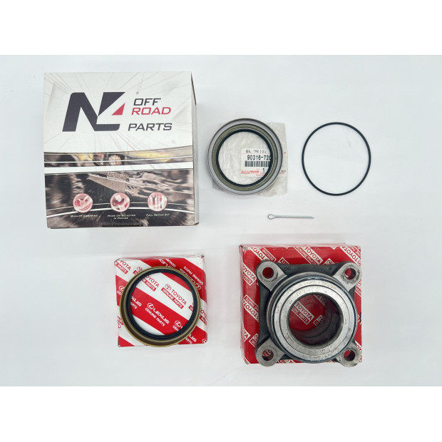 Kit roulement de roue avant séries KDJ12 sans ABS et Hilux Vigo N4-OFFROAD 