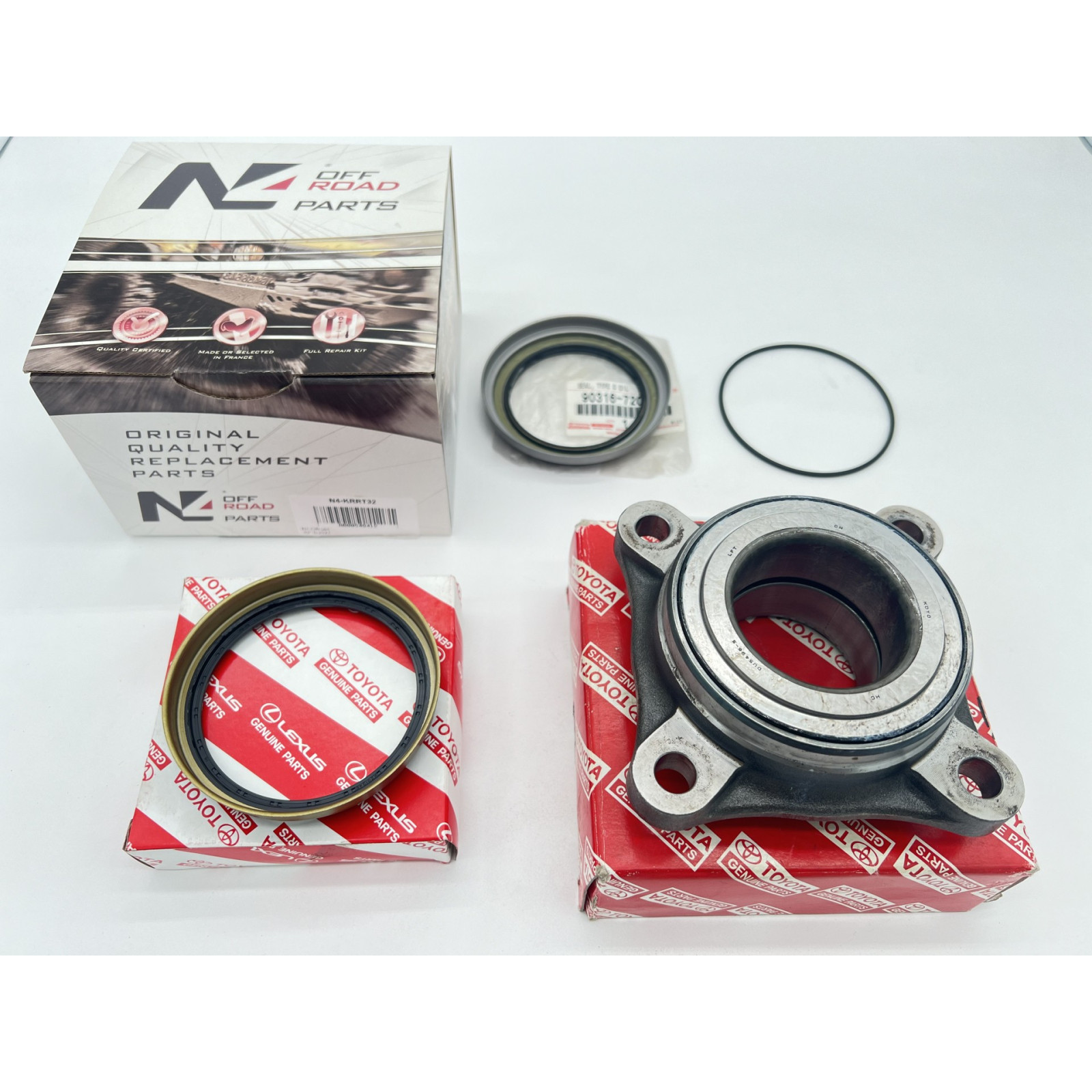 Kit roulement de roue avant séries KDJ12 sans ABS et Hilux Vigo N4-OFFROAD 