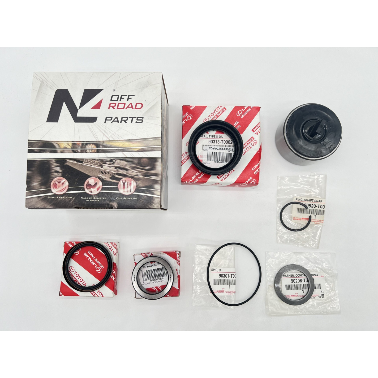 Kit roulement de roue arrière Hilux Revo N4-OFFROAD 