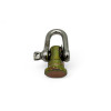 Manille tournante Inox de pare chocs N4-OFFROAD 