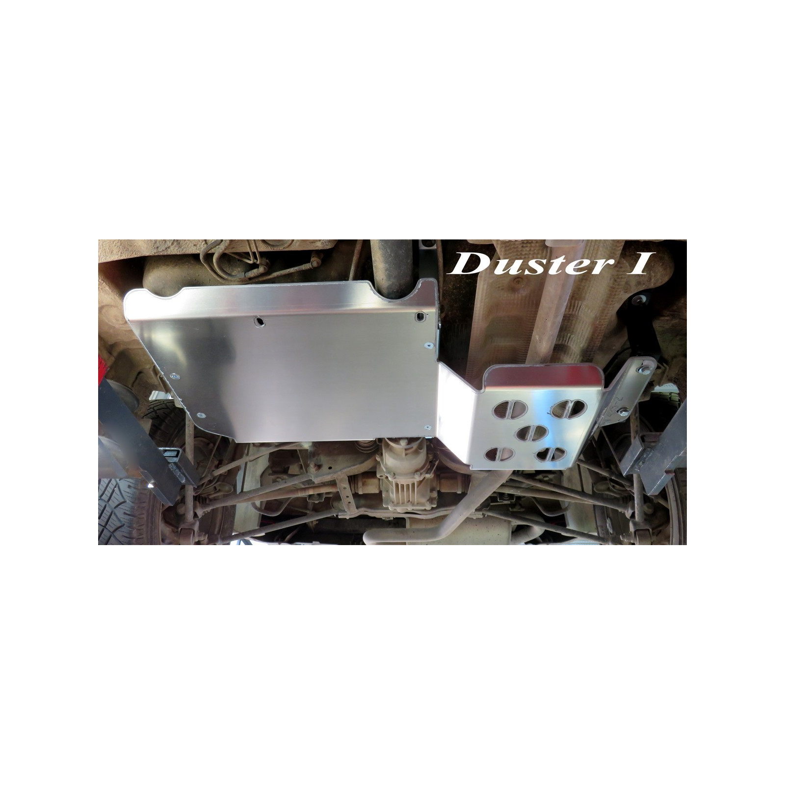 Ski de protection / Blindage Réservoir+Echappement N4 Dacia Duster I et II • BLRE35B