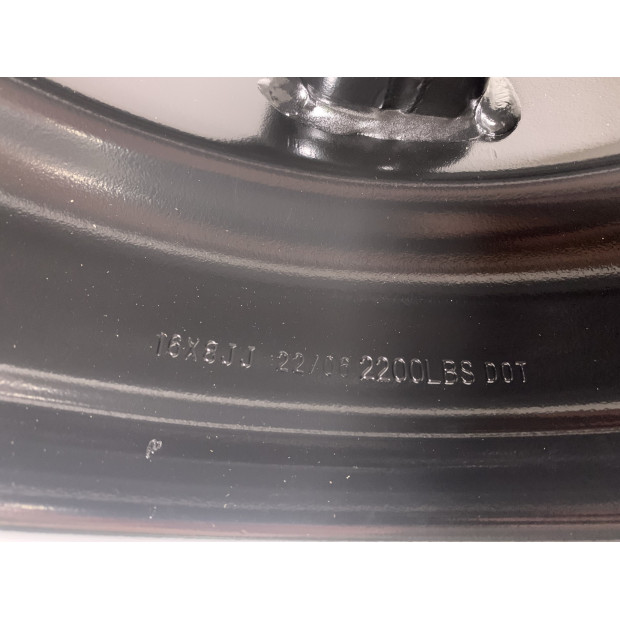 Jante acier Mach 5 noire 8x16 5x165.1 ET-20 CB116.1 Land Rover N4-OFFROAD 