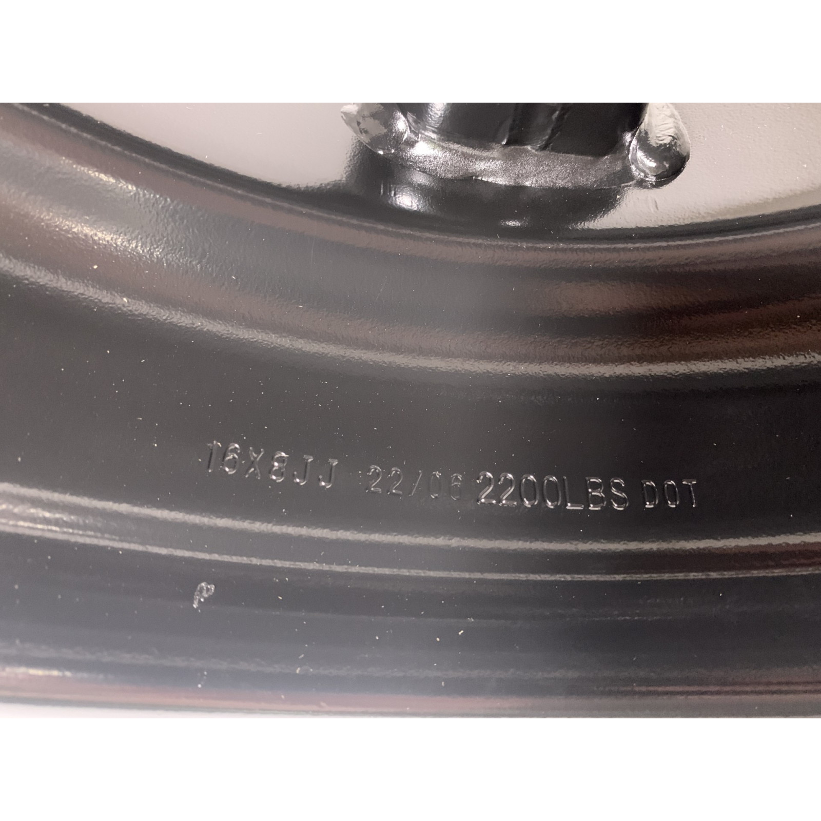 Jante acier Mach 5 noire 8x16 5x165.1 ET-20 CB116.1 Land Rover N4-OFFROAD 