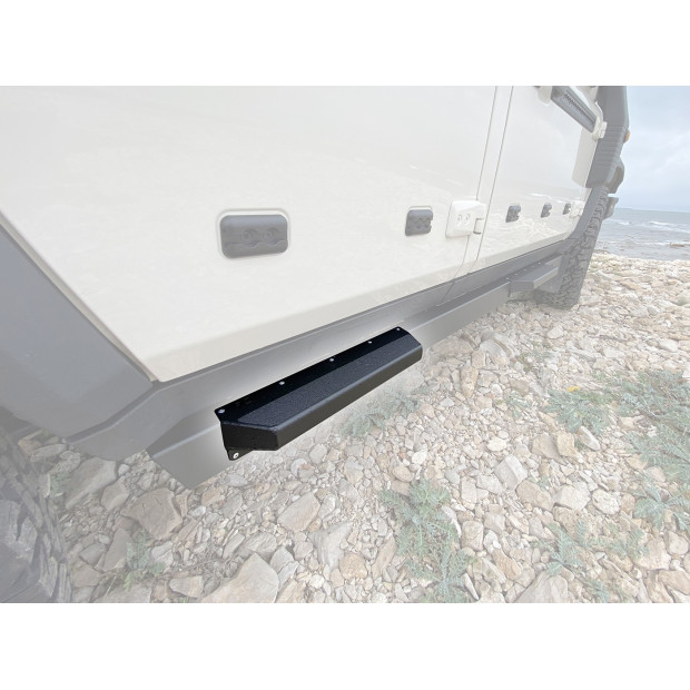 Marchepieds pour profilés rectangulaires de bas de caisse N4-OFFROAD 