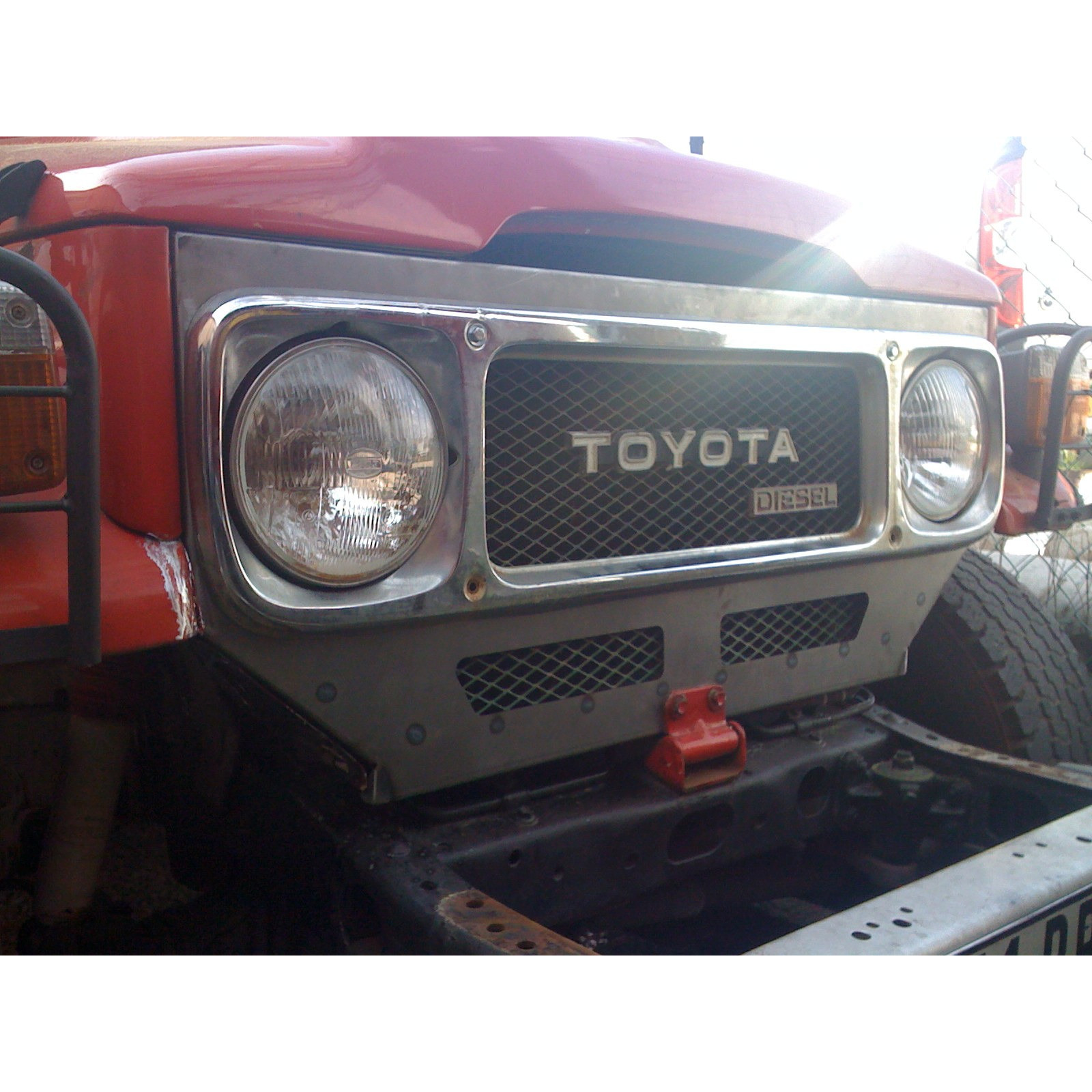 Calandre masque avant en acier J4 N4-OFFROAD 