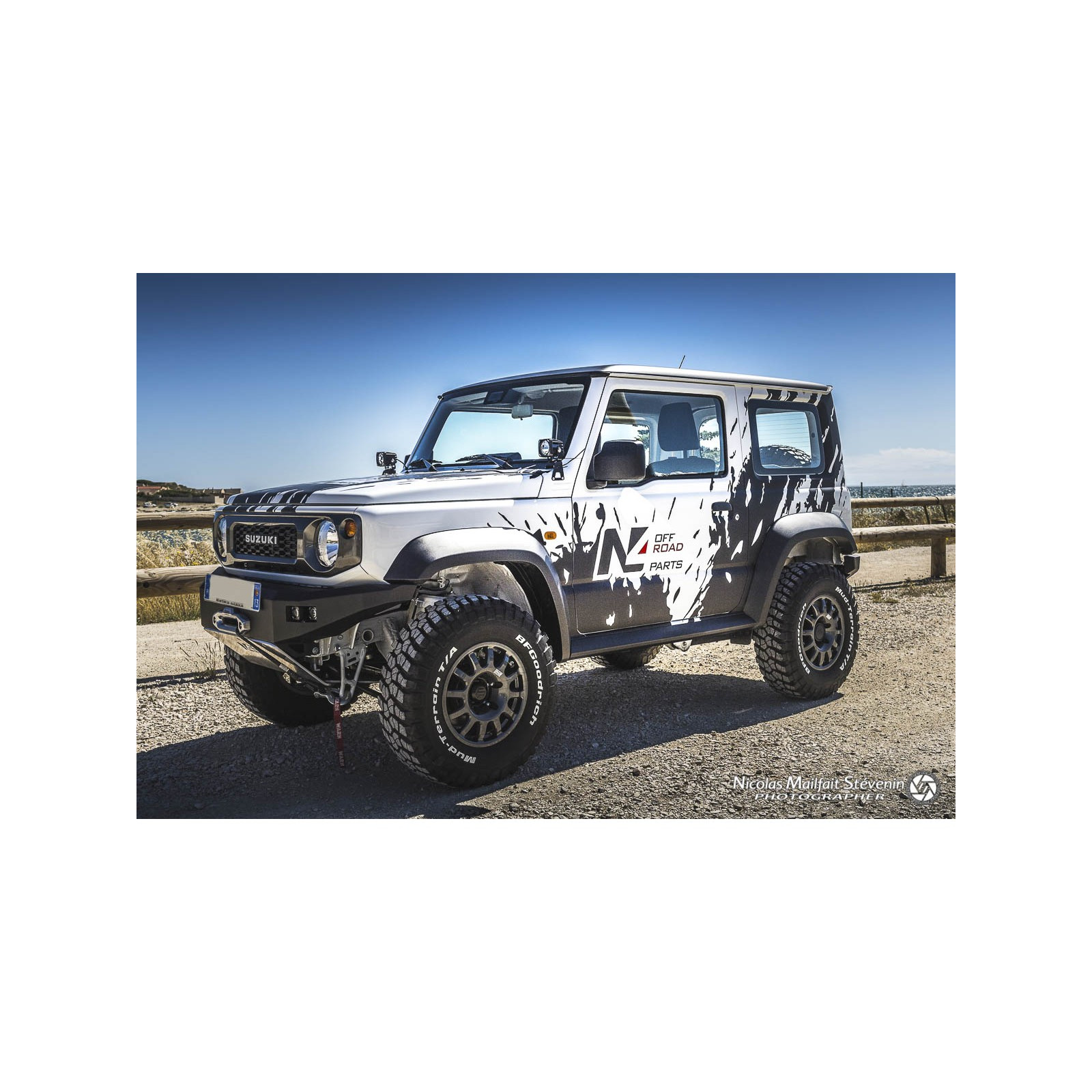 Pare-chocs Avant acier Suzuki Jimny après 2018 N4-OFFROAD 