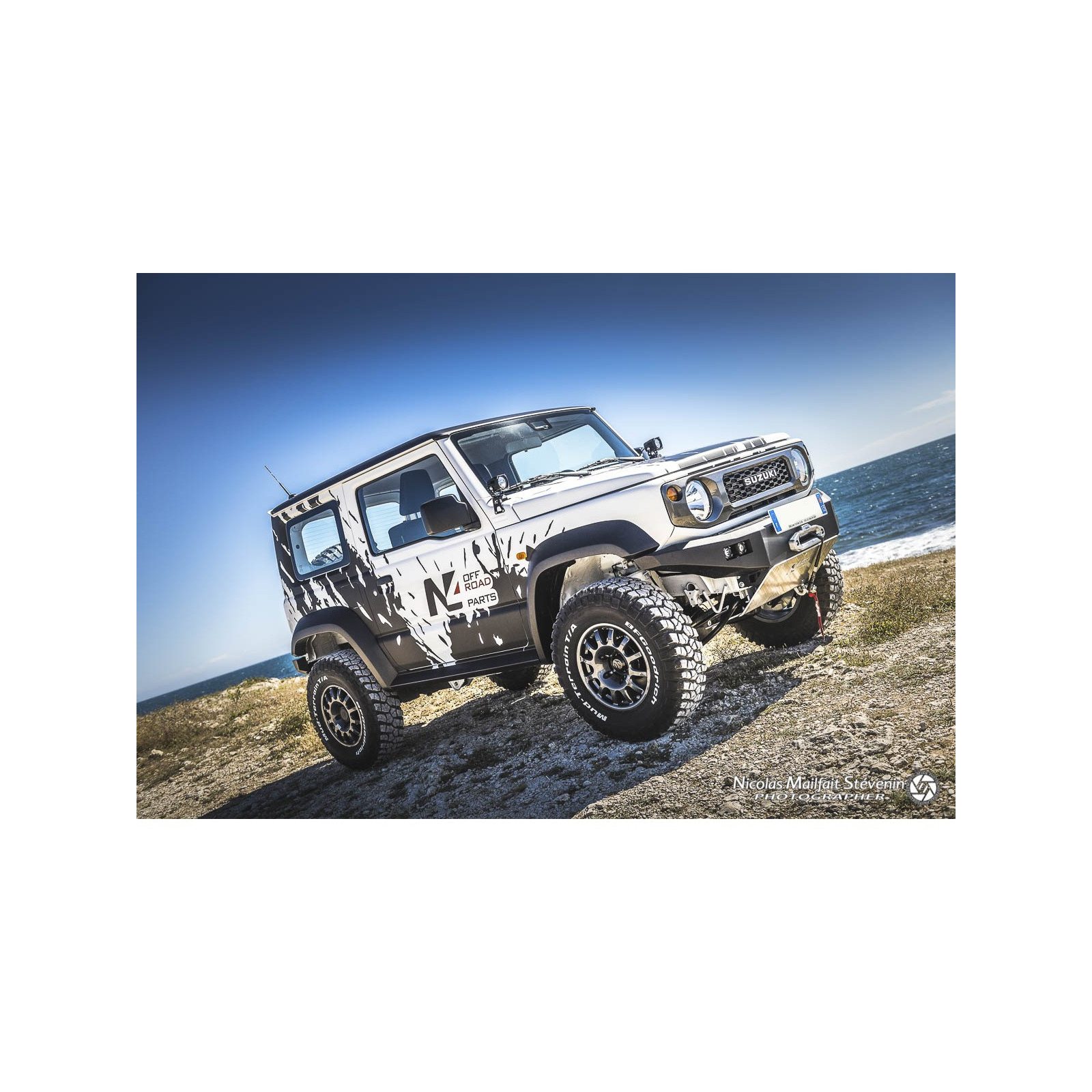 Pare-chocs Avant acier Suzuki Jimny après 2018 N4-OFFROAD 