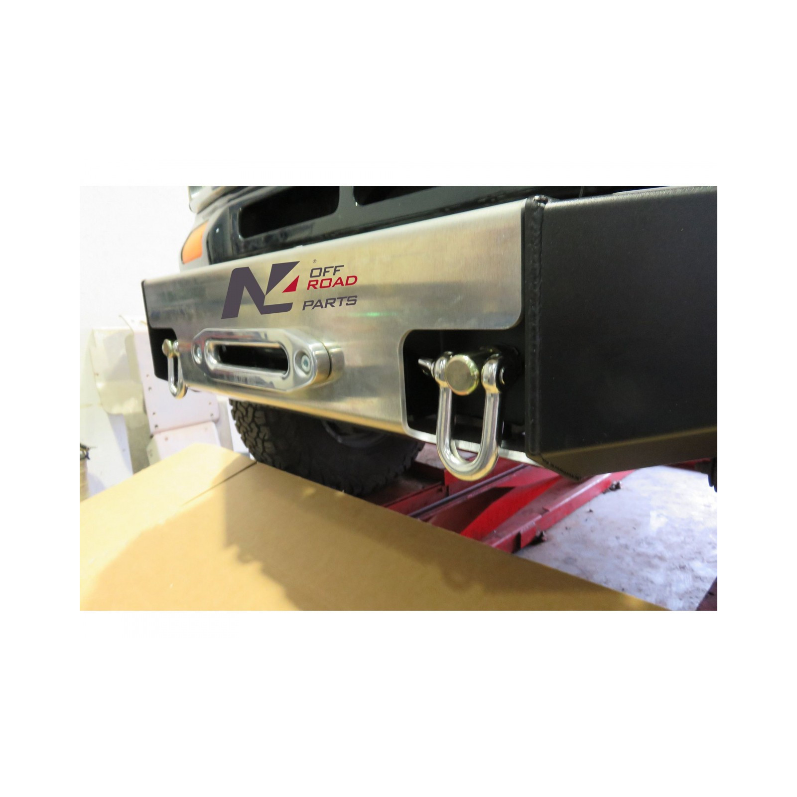 Pare-chocs avant acier Toyota série LJ7 KZJ7 N4-OFFROAD 