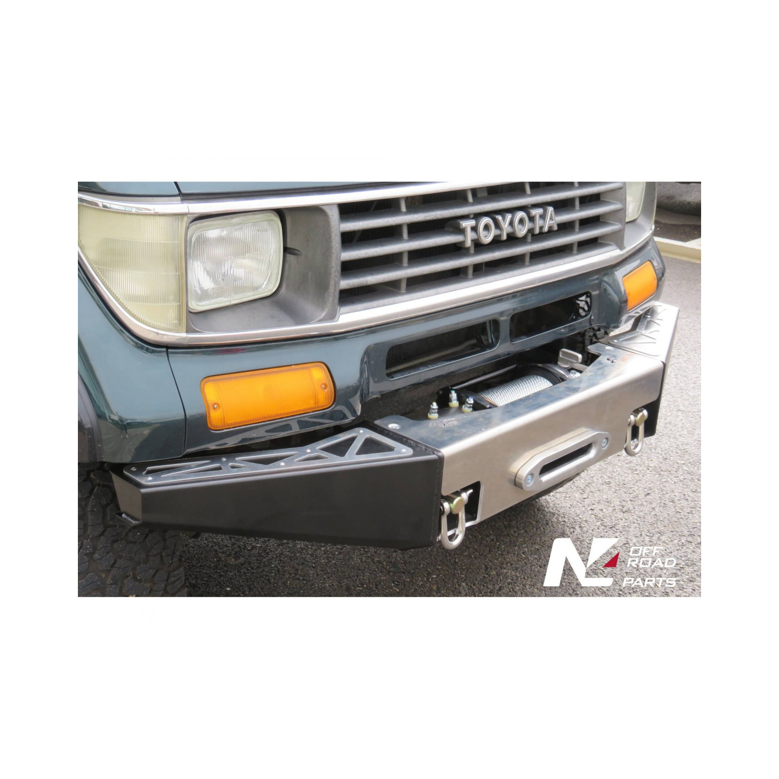 Pare-chocs avant acier Toyota série LJ7 KZJ7 N4-OFFROAD 