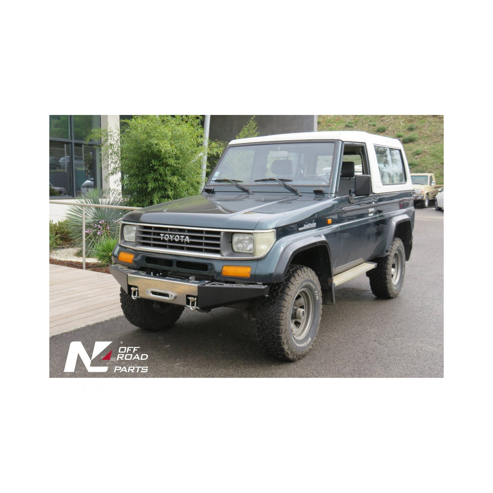 Pare-chocs avant acier Toyota série LJ7 KZJ7 N4-OFFROAD 