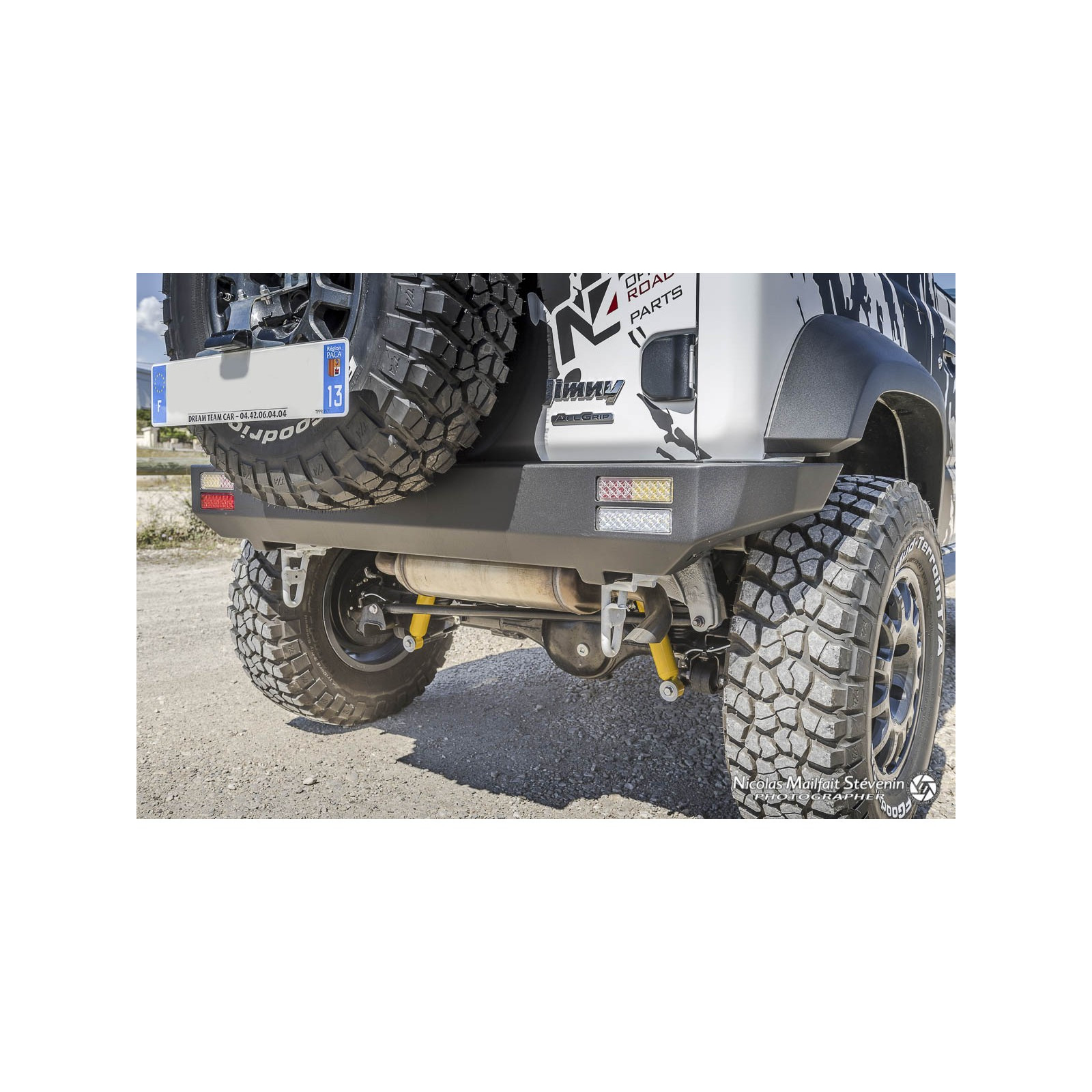 Pare-chocs arrière acier Suzuki Jimny 2019 N4-OFFROAD 