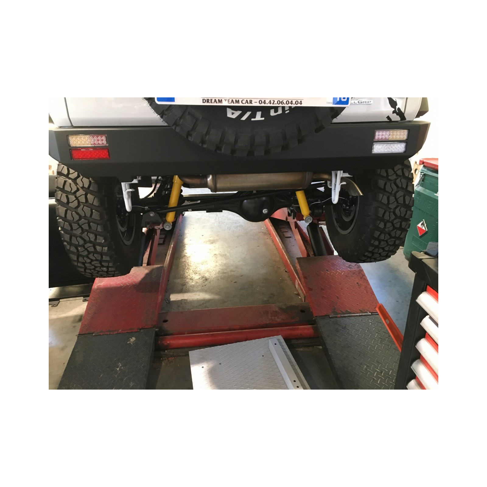 Pare-chocs arrière acier Suzuki Jimny 2019 N4-OFFROAD 