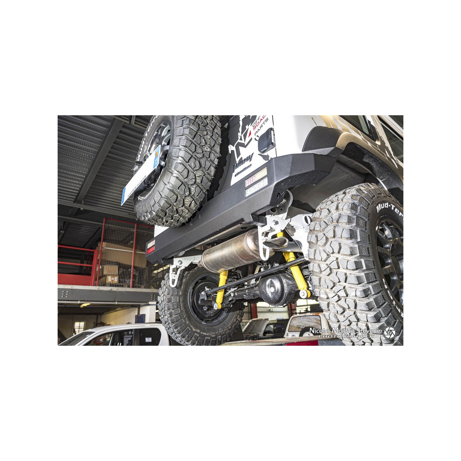 Pare-chocs arrière acier Suzuki Jimny 2019 N4-OFFROAD 