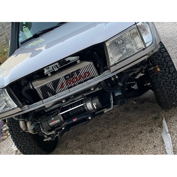 Kit intercooler frontal gros volume aluminium Toyota Land Cruiser Hdj100 