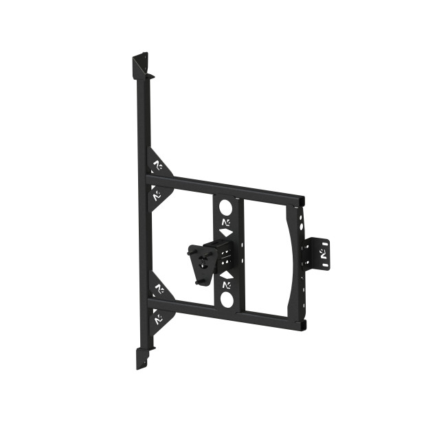 Porte roue de secours en inox sur porte arrière gauche Fiat Ducato-Campeo N4-OFFROAD 