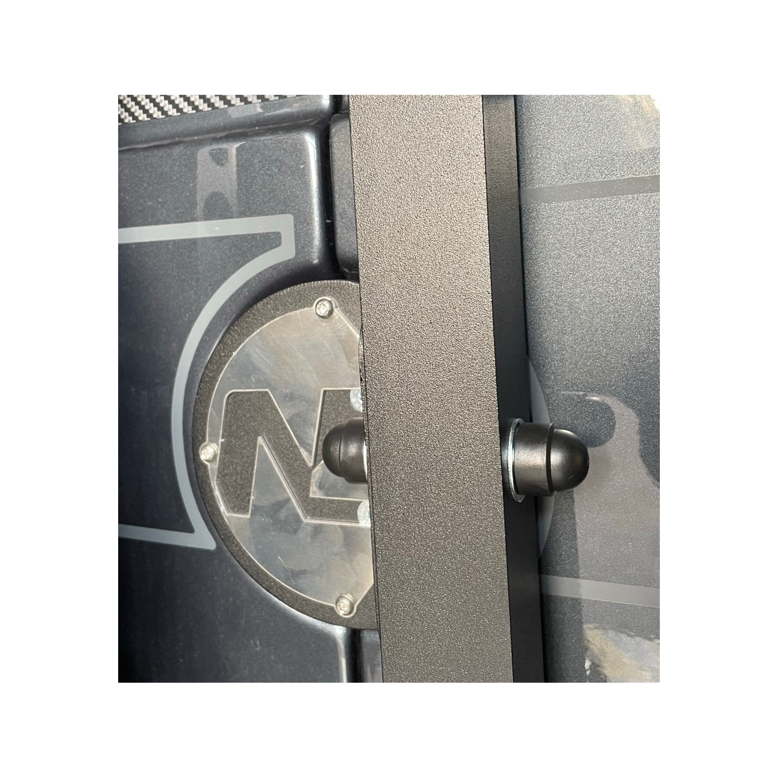 Porte tout en aluminium sur porte arrière droite pour Mercedes Sprinter W907 N4-OFFROAD 