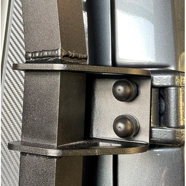 Porte tout en aluminium sur porte arrière droite pour Mercedes Sprinter W907 N4-OFFROAD 