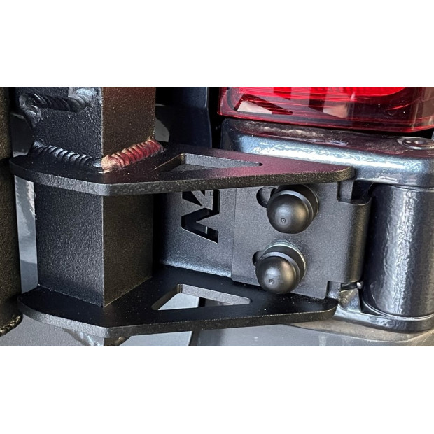 Porte tout en aluminium sur porte arrière droite pour Mercedes Sprinter W907 N4-OFFROAD 