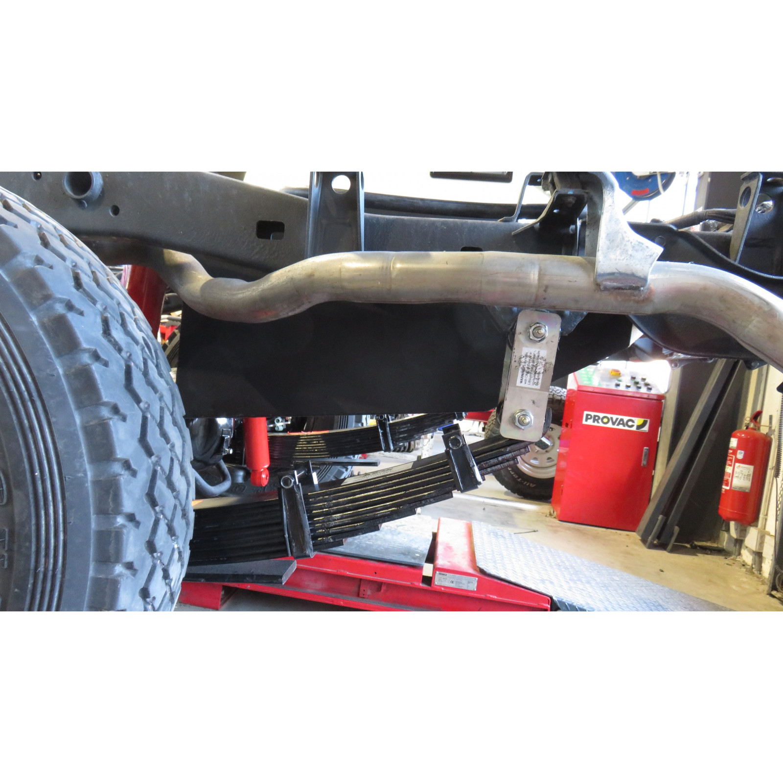 Réservoir supplémentaire auxiliaire inox 160L Toyota HZJ78 et HZJ79 simple cabine N4-OFFROAD 