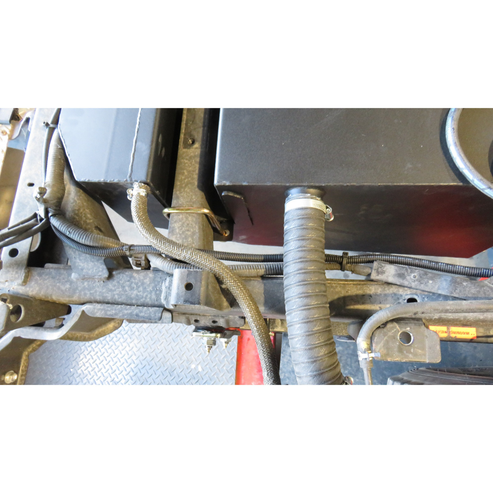 Réservoir supplémentaire auxiliaire inox 160L Toyota HZJ78 et HZJ79 simple cabine N4-OFFROAD 