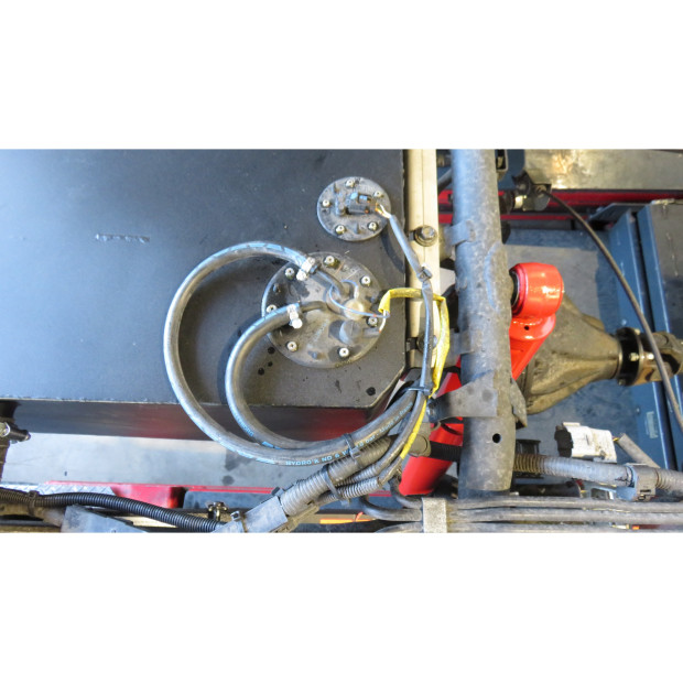 Réservoir supplémentaire auxiliaire inox 160L Toyota HZJ78 et HZJ79 simple cabine N4-OFFROAD 