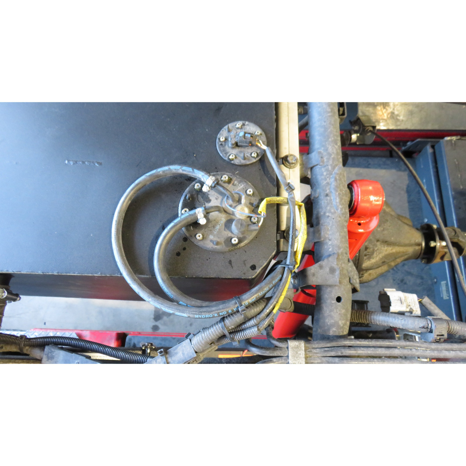 Réservoir supplémentaire auxiliaire inox 160L Toyota HZJ78 et HZJ79 simple cabine N4-OFFROAD 
