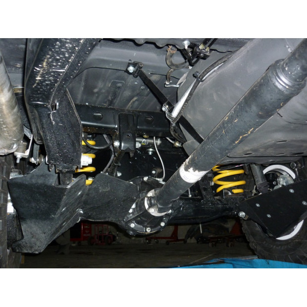 Protections Amortisseurs AR N4 (paire) Toyota HDJ80 (tirants Ø44mm) • BLDV95P