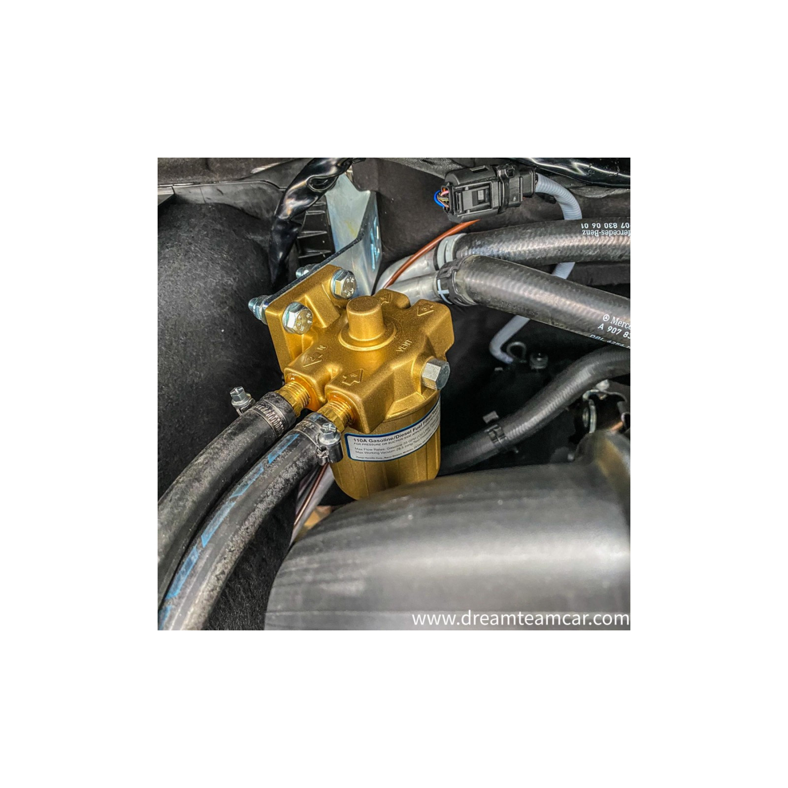 Kit de montage préfiltre Racor pour Mercedes Sprinter II 2006-2018 et Sprinter III après 2019 N4-OFFROAD 