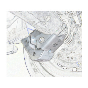 Protection d'amortisseur arrière droit pour Ford Ranger T6-T7-T8 N4-OFFROAD 