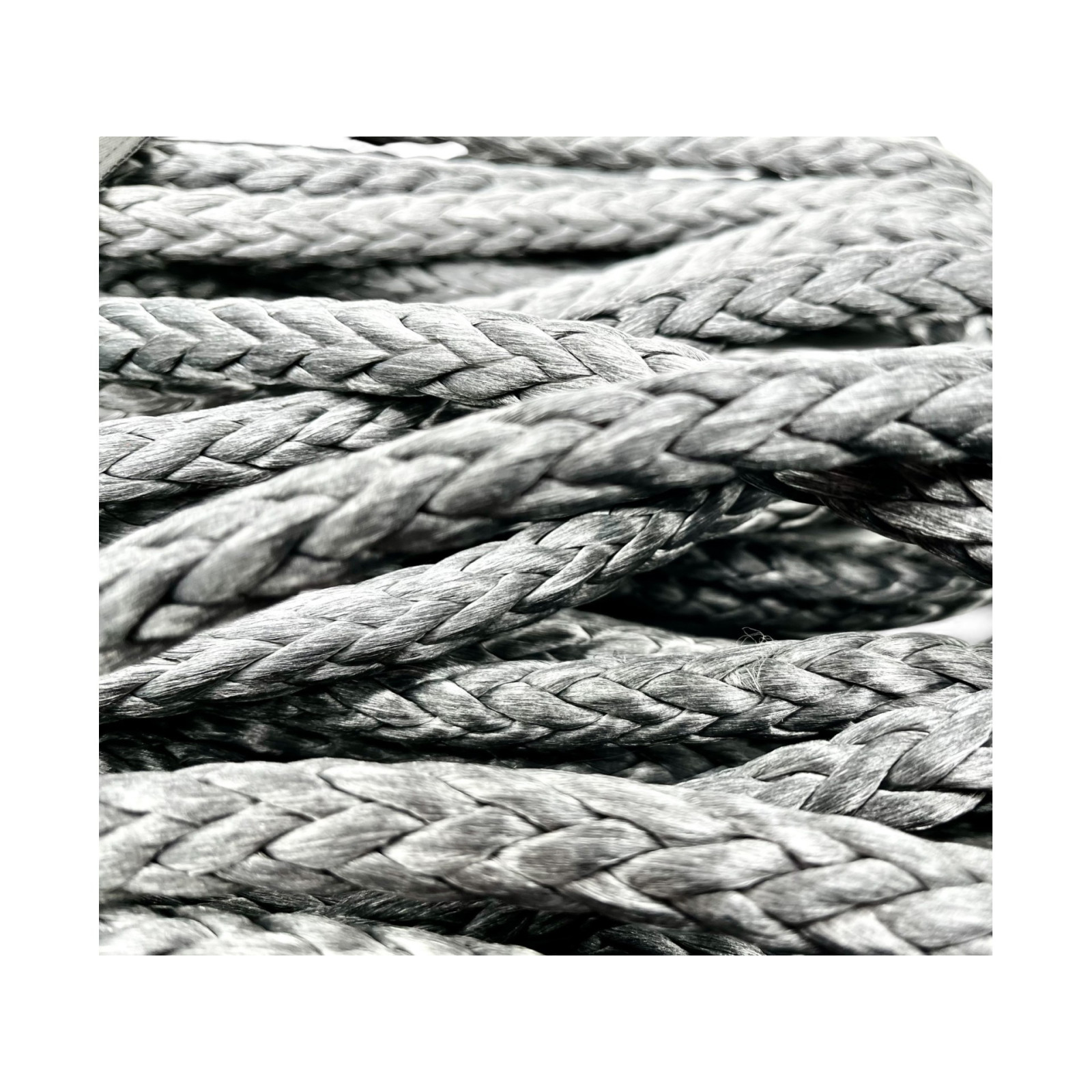 Corde synthétique de treuil 12mm x 28M N4-OFFROAD - Jusqu'à 6.8T 