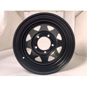Jante acier Triangular noire 7X16 5x150 ET5 CB113 pour Toyota HZJ78 HZJ79 N4-OFFROAD 