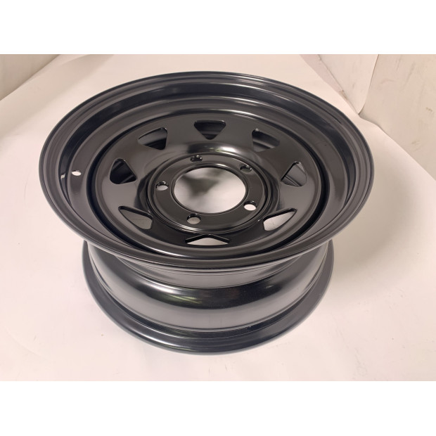 Jante acier Triangular noire 7X16 5x150 ET5 CB113 pour Toyota HZJ78 HZJ79 N4-OFFROAD 