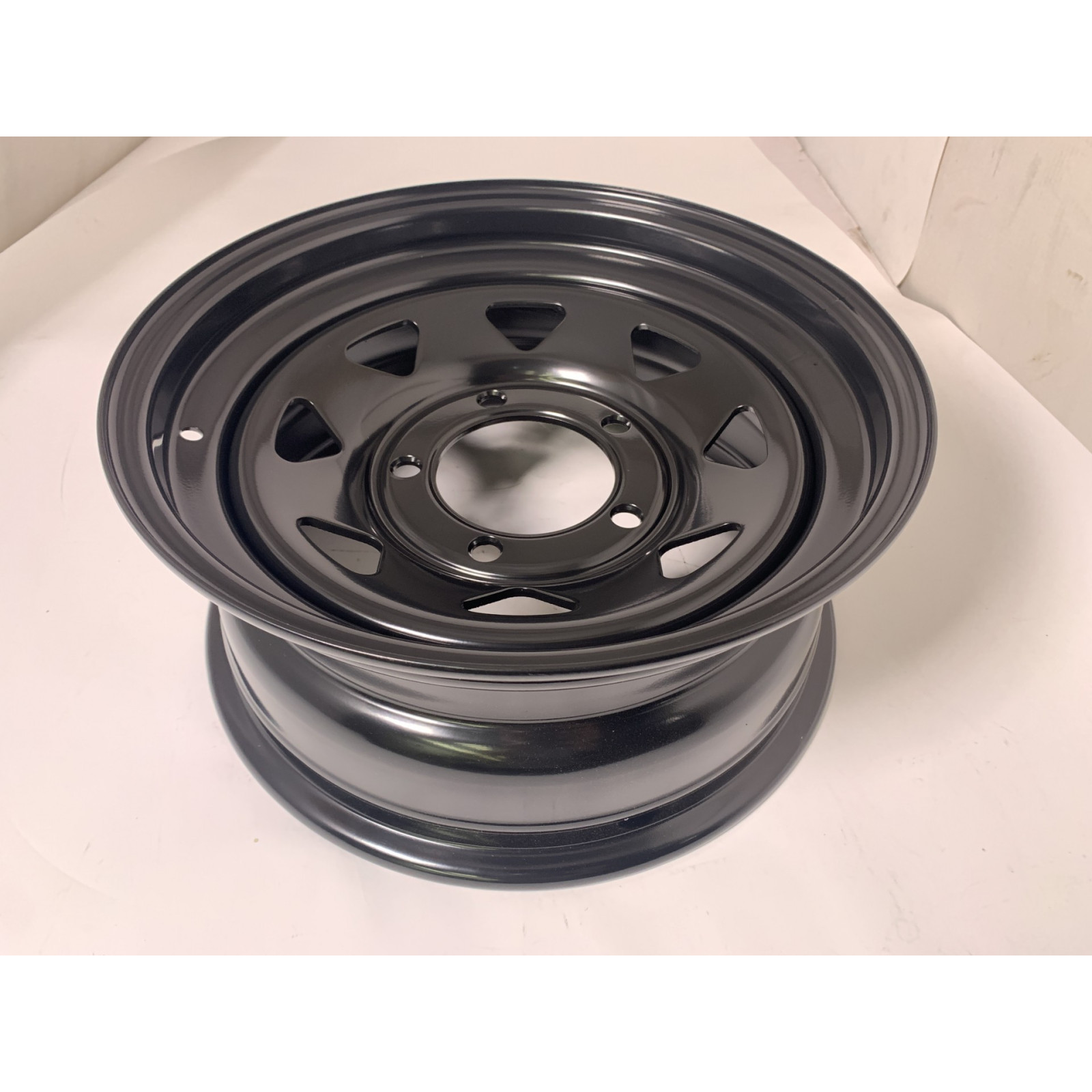 Jante acier Triangular noire 7X16 5x150 ET5 CB113 pour Toyota HZJ78 HZJ79 N4-OFFROAD 