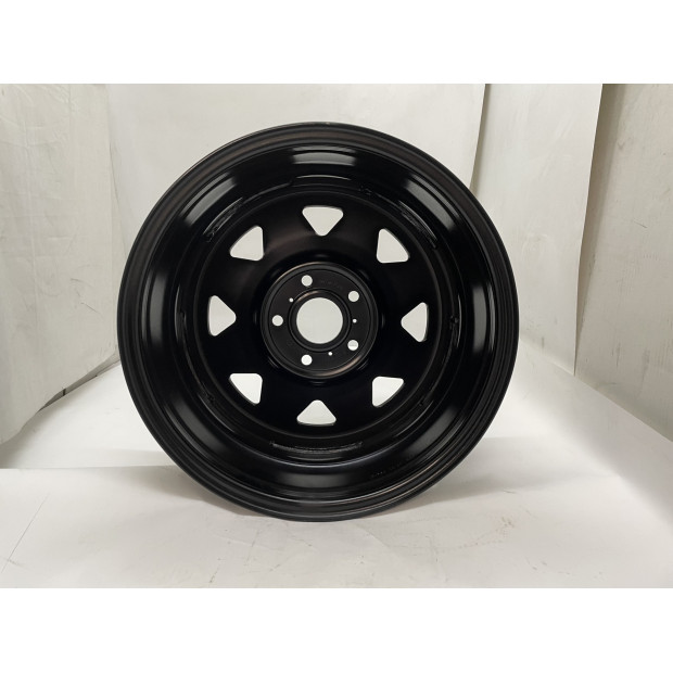 Jante acier Triangular noire 7x17 5x120 ET25 CB65.1 pour Volkswagen Amarok et Transporter T5 T6 N4-OFFROAD 