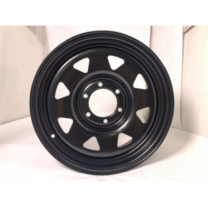 Jante acier Triangular noire 7x17 6x139.7 ET20 CB106.1 pour Toyota Land Cruiser Hilux N4-OFFROAD 