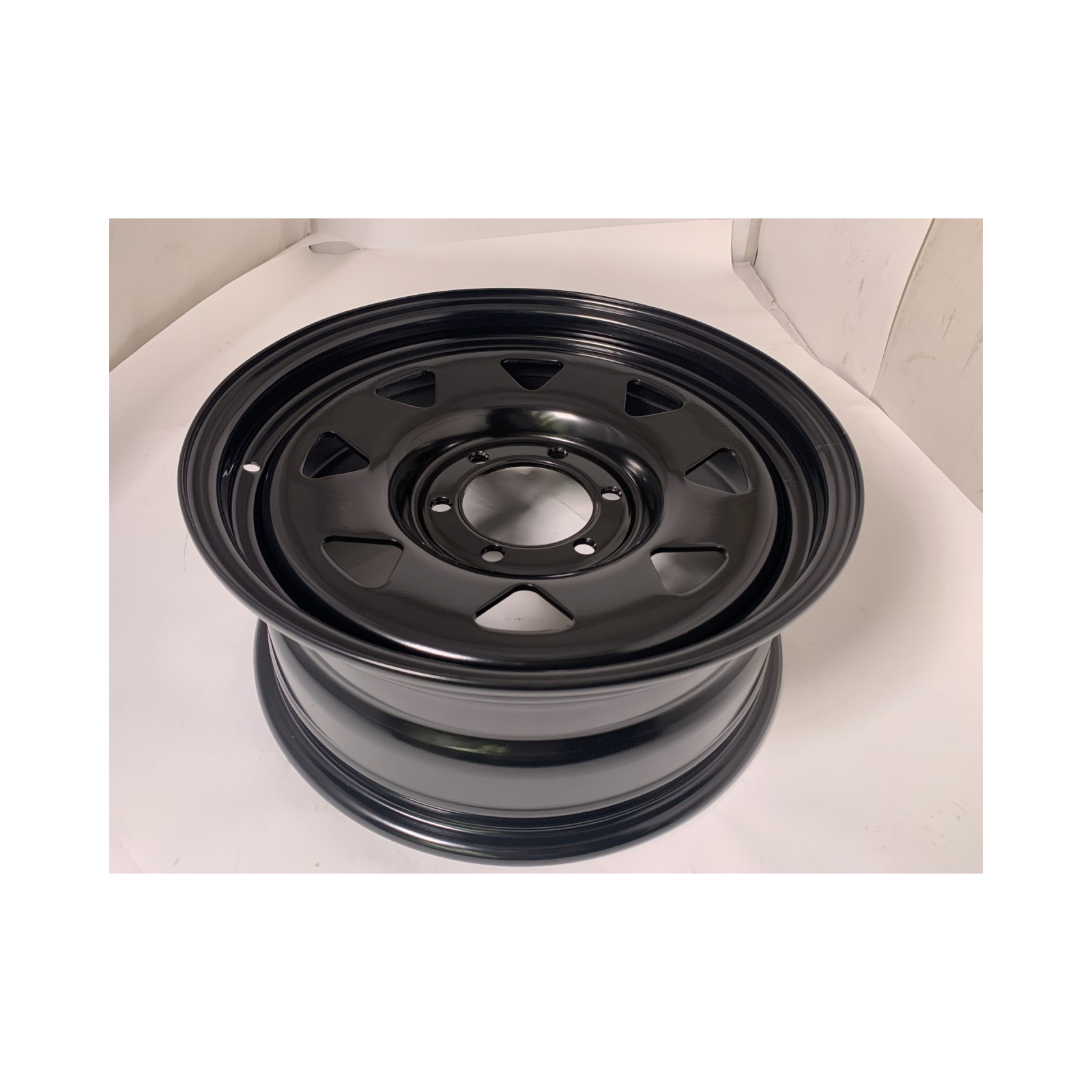 Jante acier Triangular noire 7x17 6x139.7 ET20 CB106.1 pour Toyota Land Cruiser Hilux N4-OFFROAD 