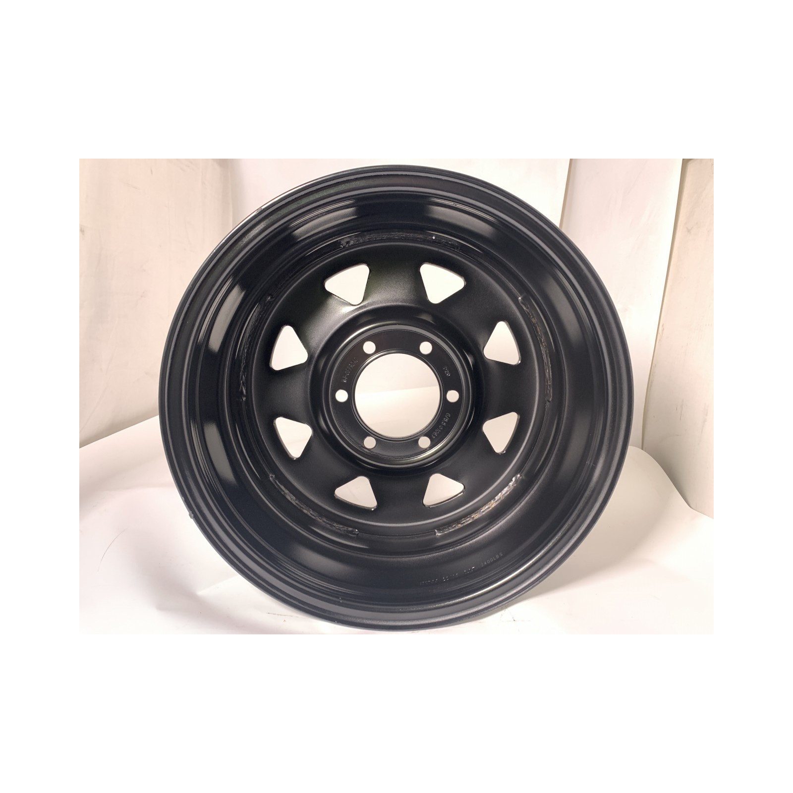 Jante acier Triangular noire 7x17 6x139.7 ET20 CB106.1 pour Toyota Land Cruiser Hilux N4-OFFROAD 