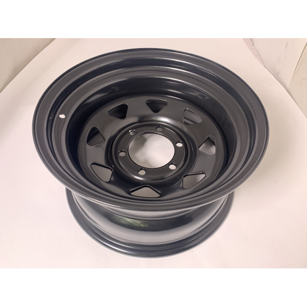 Jante acier Triangular noire 8X16 6x139.7 ET-25 CB110 pour Nissan Toyota Ford Mitsubishi N4-OFFROAD 