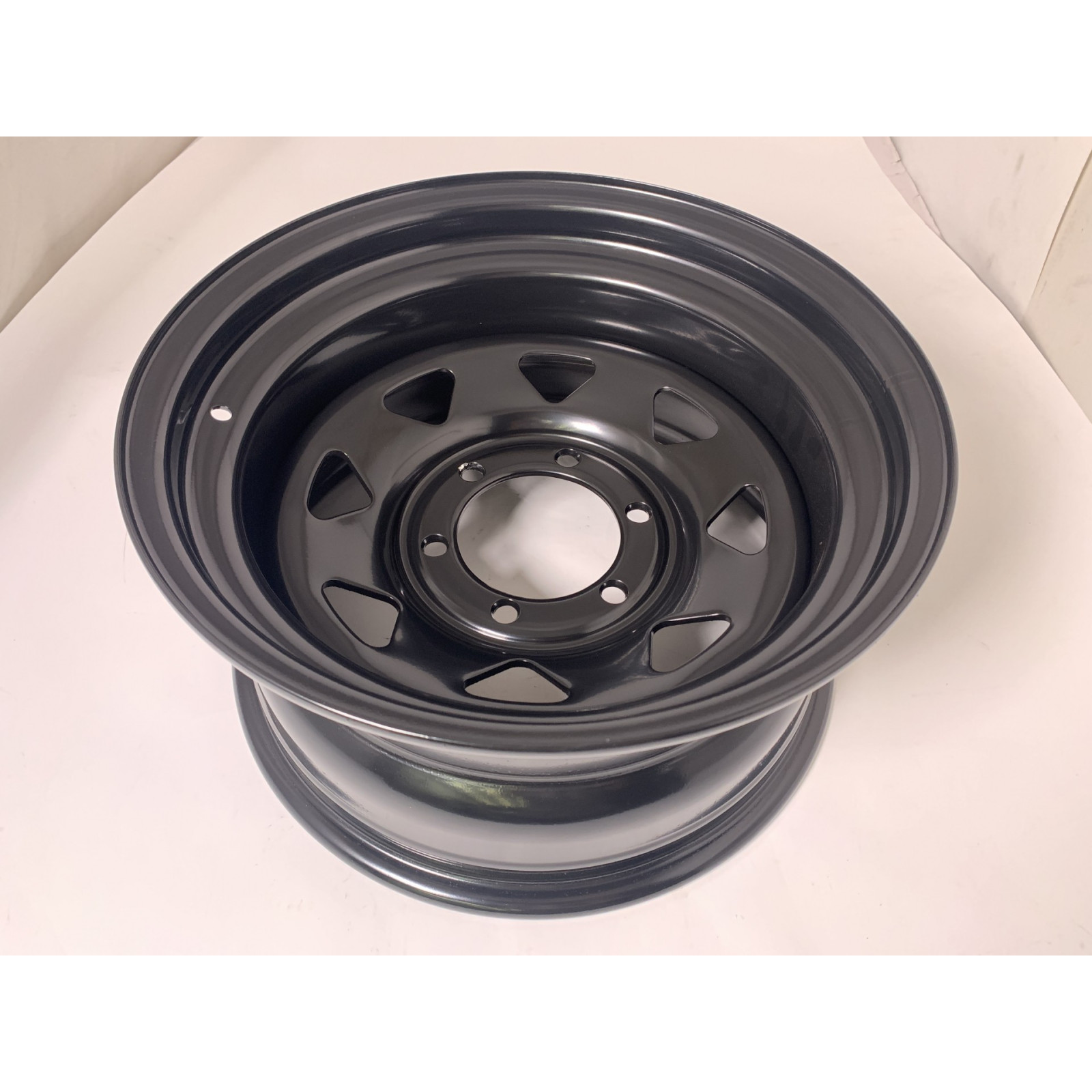 Jante acier Triangular noire 8X16 6x139.7 ET-25 CB110 pour Nissan Toyota Ford Mitsubishi N4-OFFROAD 