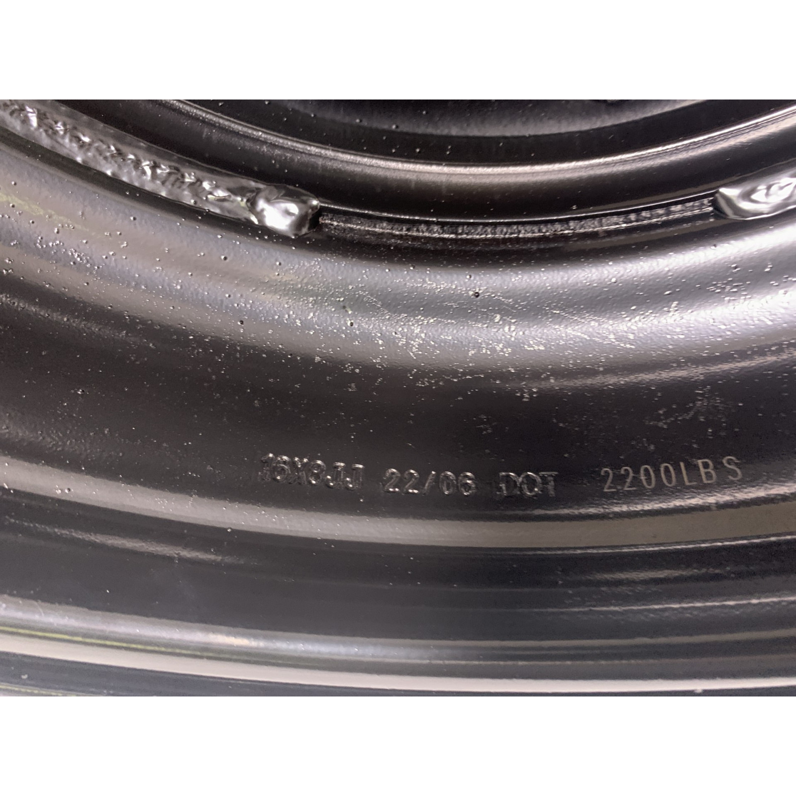 Jante acier Triangular noire 8X16 6x139.7 ET-25 CB110 pour Nissan Toyota Ford Mitsubishi N4-OFFROAD 