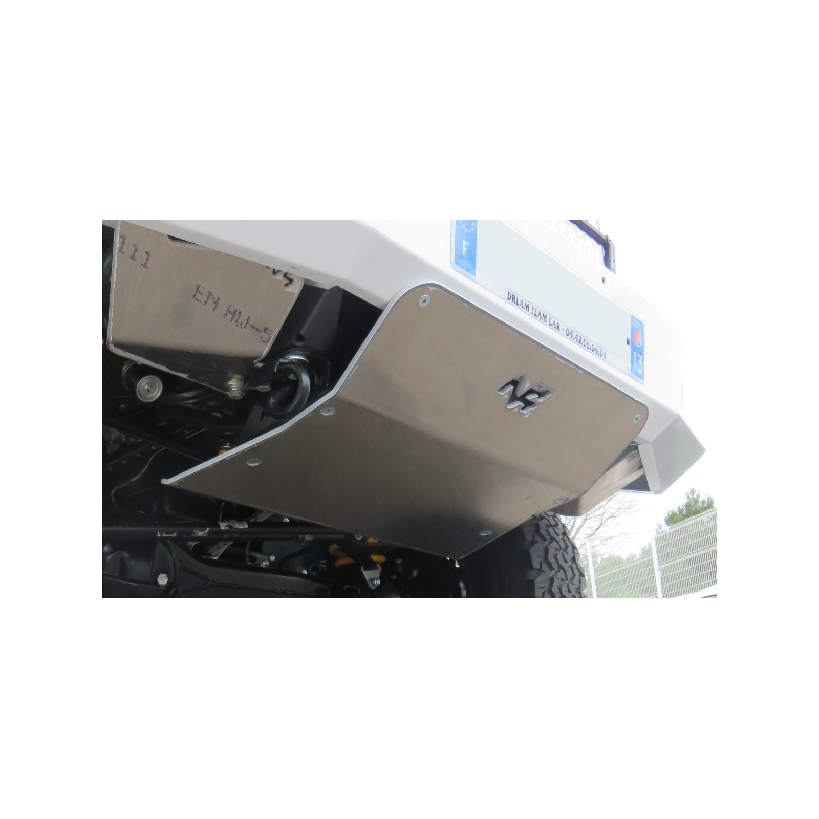 Ski de protection / Blindage AV N4 Toyota HDJ80 HZJ80  Avec PC Australien • BLAV5AT