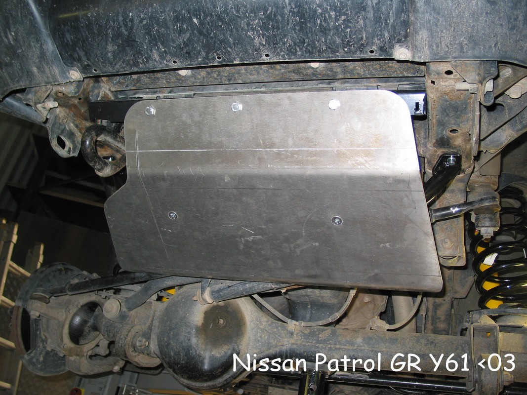 Protection moteur N4-OFFROAD Nissan Patrol GR Y60 (largeur châssis 630mm)