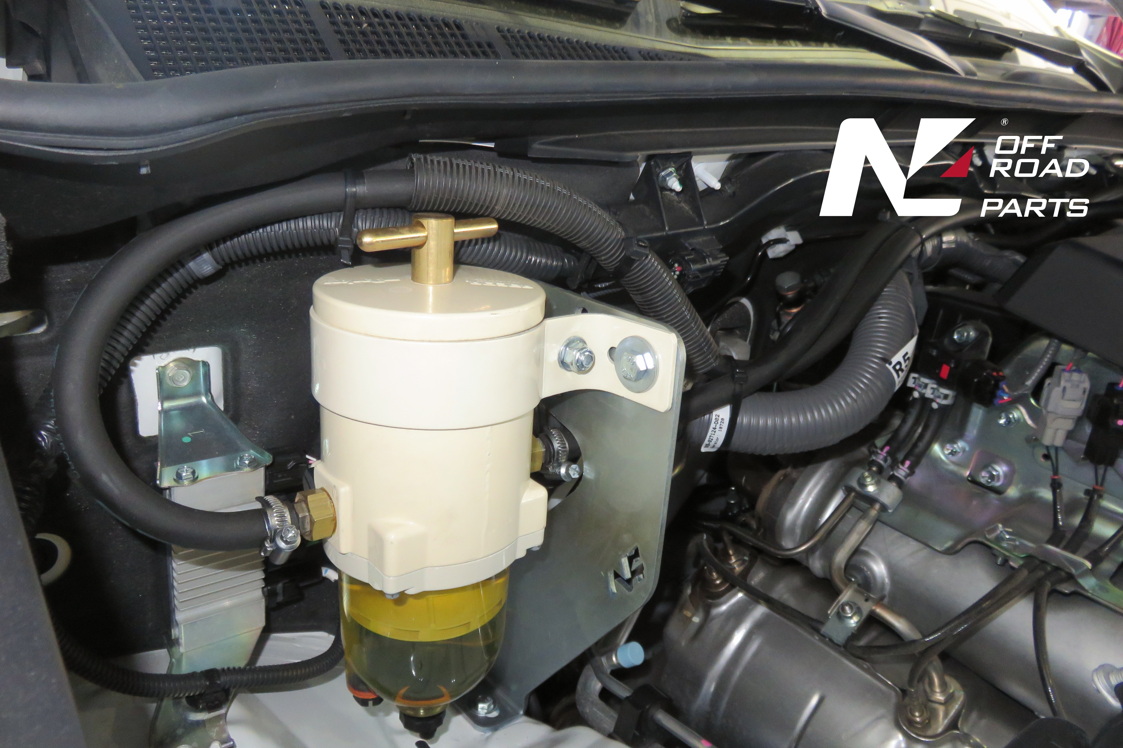 N4 Kit de montage préfiltre gazole racor série 200 pour VW T5/6