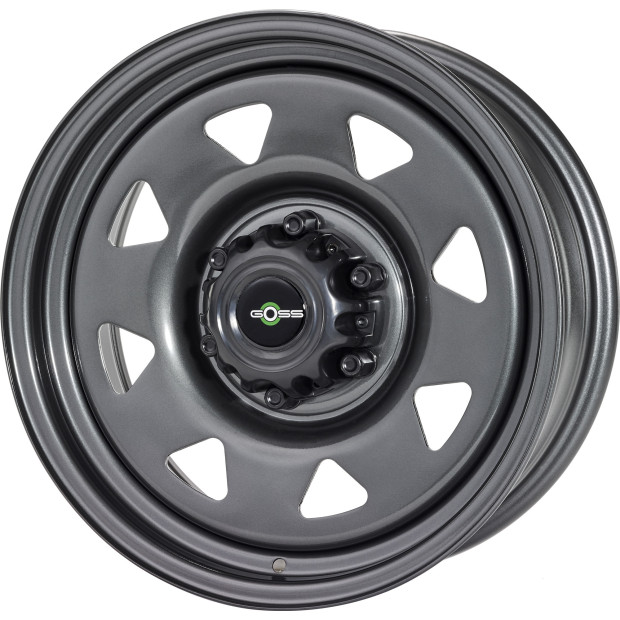 Jante GOSS Triangular II 7x17 6x139.7 CB67.1 ET+20. Gun Metal 